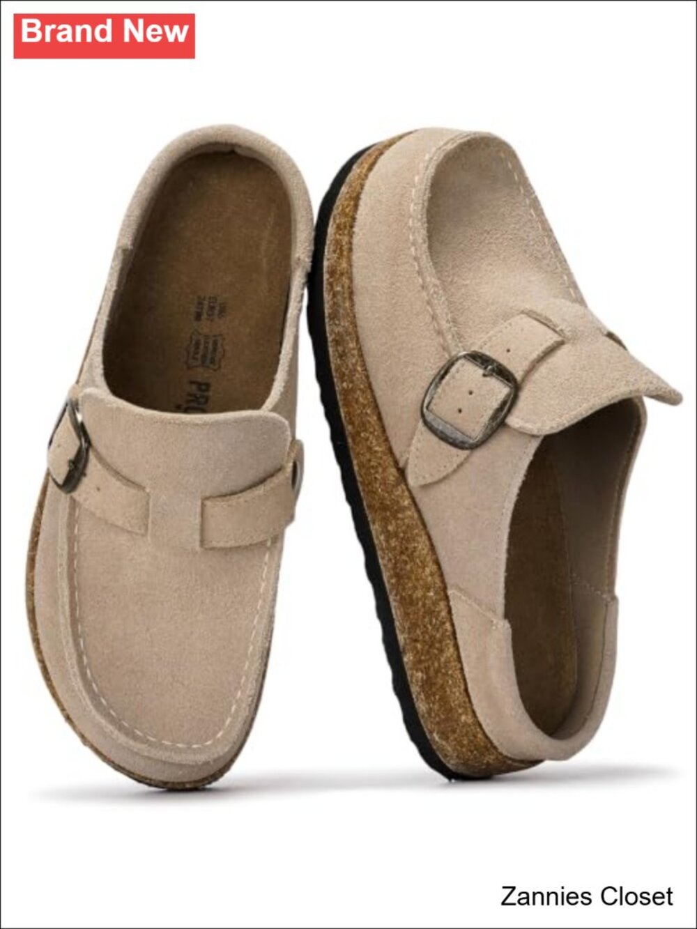 ✨Project Cloud Genuine Leather Mocc Women Mules Slip-On